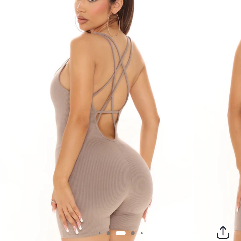 Fashion Nova come close bodycon romper
